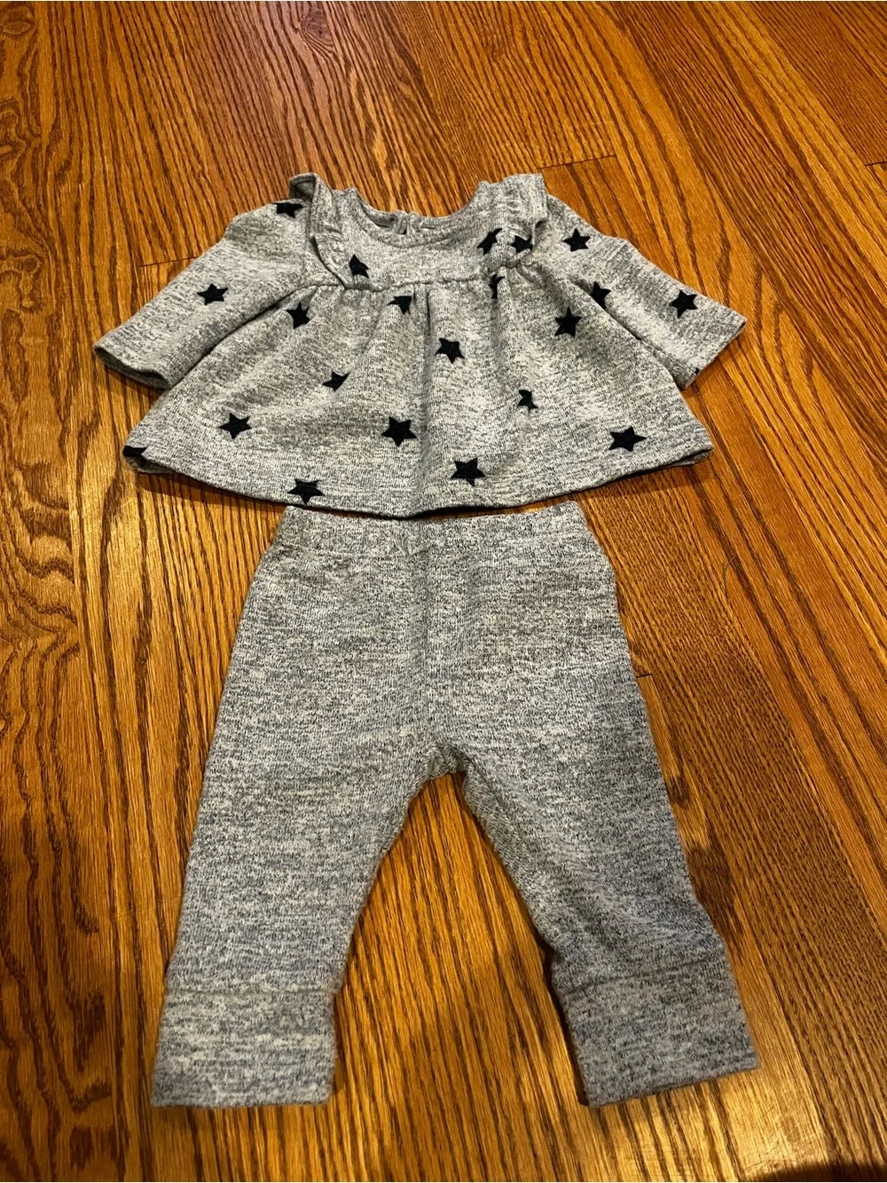 GAP Baby Marled Light Blue Sweater